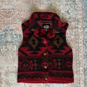 sherpa fleece vest
